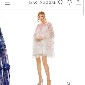 Beautiful sequin embellished Mac Duggal dress!